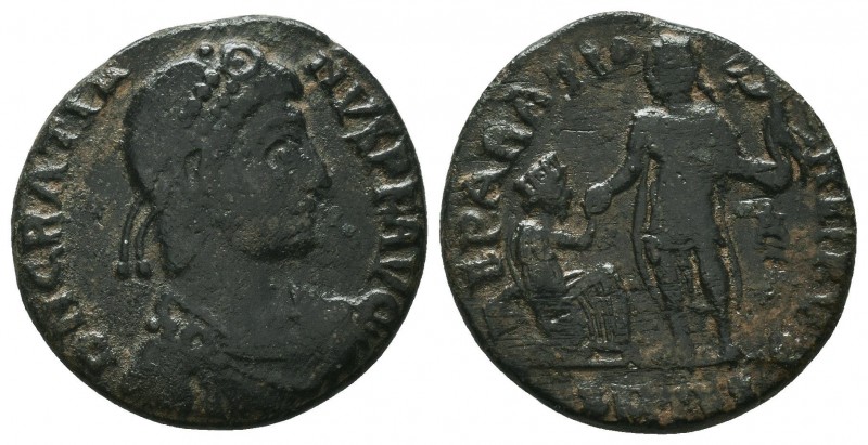 Gratian. A.D. 367-383. AE

Condition: Very Fine


Weight: 4,58 gram
Diameter: 22...