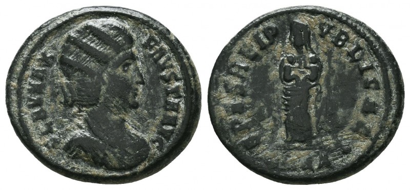 Fausta. Augusta, A.D. 324-326. AE follis

Condition: Very Fine


Weight: 4,2 gra...