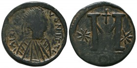 Byzantine Empire, Justinian I (527-565) AE follis

Condition: Very Fine


Weight: 16,4 gram
Diameter: 32,4 mm