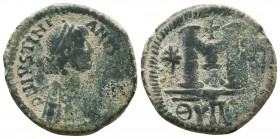 Byzantine Empire, Justinian I (527-565) AE follis

Condition: Very Fine


Weight: 14,1 gram
Diameter: 30,1 mm