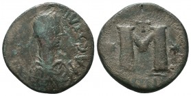 Byzantine Empire, Justinian I (527-565) AE follis

Condition: Very Fine


Weight: 11,6 gram
Diameter: 28,6 mm