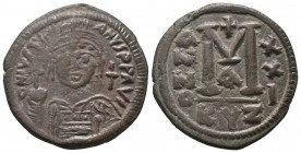 Byzantine Empire, Justinian I (527-565) AE follis

Condition: Very Fine


Weight: 18,5 gram
Diameter: 32,7 mm