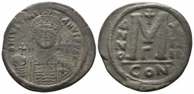Byzantine Empire, Justinian I (527-565) AE follis

Condition: Very Fine


Weight: 20,3 gram
Diameter: 38,8 mm