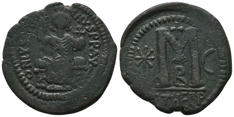 Byzantine Empire, Justinian I (527-565) AE follis

Condition: Very Fine


Weight...