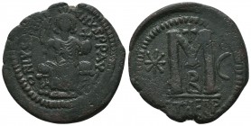 Byzantine Empire, Justinian I (527-565) AE follis

Condition: Very Fine


Weight: 16,7 gram
Diameter: 34 mm