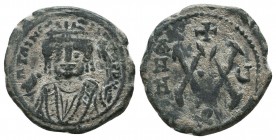 Maurice Tiberius. 582-602. AE

Condition: Very Fine


Weight: 5,8 gram
Diameter: 24,3 mm