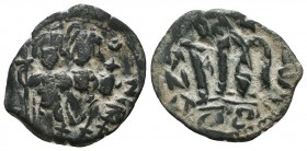 Byzantine Coins Ae, Unidentified interesting Type!

Condition: Very Fine


Weight: 3,6 gram
Diameter: 25,3 mm