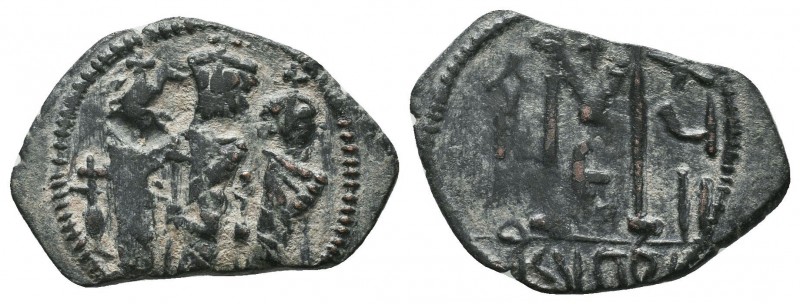 Arab Byzantine Coins Heraclius. 610-641. AE follis, Cyprus

Condition: Very Fine...