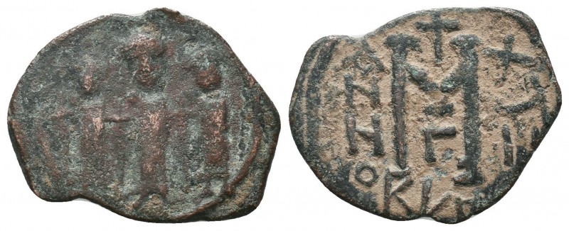 Arab Byzantine Coins Heraclius. 610-641. AE follis, Cyprus

Condition: Very Fine...