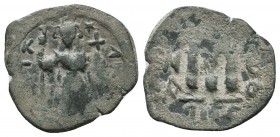 Arab Byzantine Coins Constans II type. . AE follis, 

Condition: Very Fine


Weight: 2,2 gram
Diameter: 23,3 mm