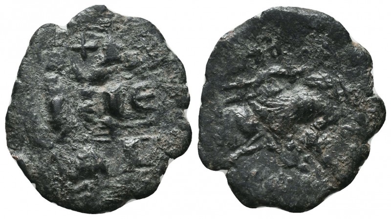 Arab Byzantine Coins Constans II type. . AE follis, 

Condition: Very Fine


Wei...