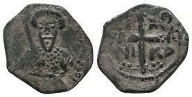 CRUSADERS. Tancred Principality of Antioch, 1104-1112 AD. AE Follis 

Condition: Very Fine


Weight: 3,6 gram
Diameter: 21,3 mm