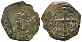 CRUSADERS. Tancred Principality of Antioch, 1104-1112 AD. AE Follis 

Condition: Very Fine


Weight: 3,7 gram
Diameter: 22,4 mm