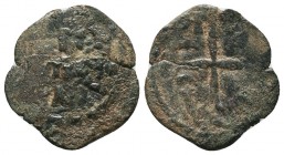 CRUSADERS. Tancred Principality of Antioch, 1104-1112 AD. AE Follis 

Condition: Very Fine


Weight: 2,0 gram
Diameter: 23,4 mm
