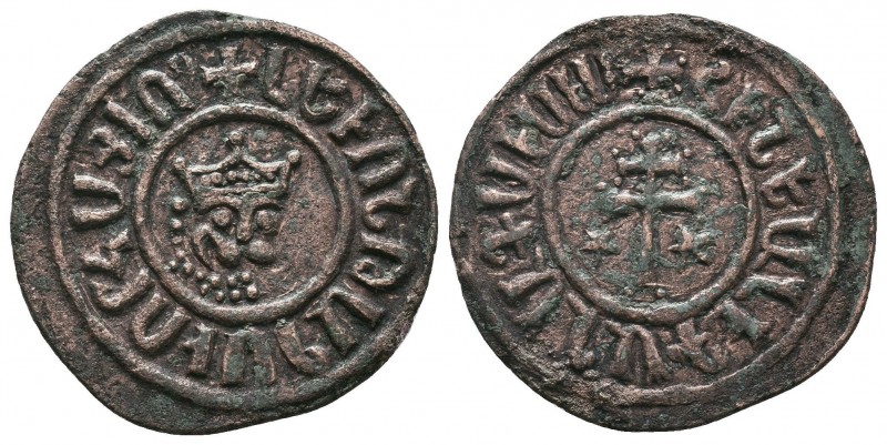 Armenia. Levon I (1187-1219). AE Tank 

Condition: Very Fine


Weight: 7,6 gram
...