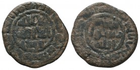 Umayyad Caliphate. AE fals.

Condition: Very Fine

Weight: 3,2 gram
Diameter: 20,9 mm