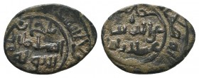 Umayyad Caliphate. Uncertain period (post-reform). AE fals.
Condition: Very Fine

Weight: 0,9 gram
Diameter: 15,3 mm