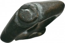Ancient Roman Seal ring , bird on bezel .

Condition: Very Fine


Weight: 14 gram
Diameter: 25,7 mm