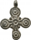 Byzantine Cross Pendant ,

Condition: Very Fine


Weight: 6,1 gram
Diameter: 37,7 mm