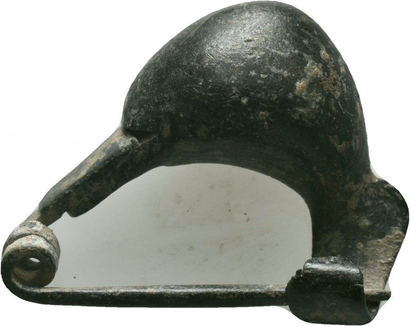 Ancient Nice Patinated Dark Fibula,

Condition: Very Fine


Weight: 12,3 gram
Di...