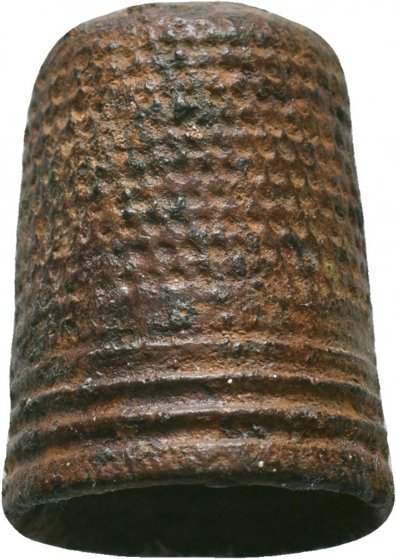Byzantine Large Tailors Thimble

Condition: Very Fine


Weight: 5,3 gram
Diamete...