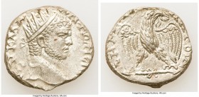 CYRRHESTICA. Cyrrhus. Caracalla (AD 198-217). BI tetradrachm (24mm, 12.97 gm, 12h). AU. AD 215-217. AY K M A-ANTΩNЄINOC-CЄB, laureate head of Caracall...