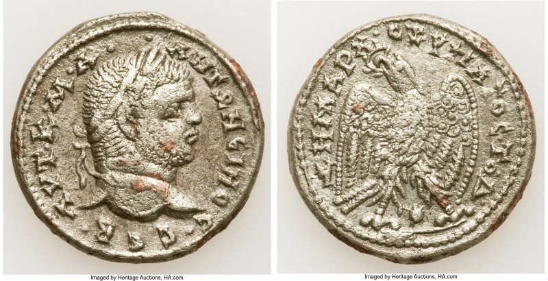 SYRIA. Laodicea ad Mare. Caracalla (AD 198-217). BI tetradrachm (27mm, 11.75 gm,...