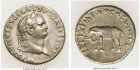 Titus, as Augustus (AD 79-81). AR denarius (17mm, 3.13 gm, 5h). Choice VF. Rome, January-June AD 80. IMP TITVS CAES VESPASIAN AVG P M, laureate head o...