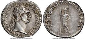 Domitian, as Augustus (AD 81-96). AR denarius (19mm, 3.44 gm, 6h). NGC XF. Rome, 14 September AD 90-13 September AD 91. IMP CAES DOMIT AVG-GERM P M TR...