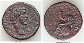 Antoninus Pius (AD 138-161). AE sestertius (33mm, 23.76 gm, 12h). Fine, light porosity. Rome, AD 140-144. ANTONINVS AVG PIVS P P TR P COS III, laureat...