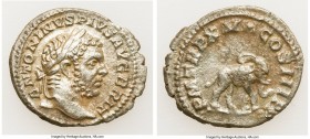 Caracalla, as Augustus (AD 198-217). AR denarius (20mm, 2.63 gm, 12h). Choice XF. Rome, AD 212. ANTONINVS PIVS AVG BRIT, laureate head of Caracalla ri...