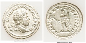 Caracalla, as Augustus (AD 198-217). AR denarius (19mm, 2.94 gm, 6h). Choice VF. Rome, AD 213. ANTONINVS PIVS AVG GERM, laureate head of Caracalla rig...