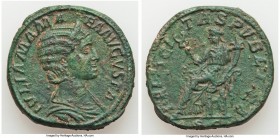 Julia Mamaea (AD 222-235). AE sestertius (32mm, 23.25 gm, 11h). VF, light deposits. Rome, AD 230. IVLIA MAMA-EA AVGVSTA, draped bust of Julia Mamaea r...