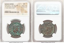 Maximinus I (AD 235-238). AE sestertius (30mm, 20.43 gm, 1h). NGC VF 4/5 - 4/5. Rome, January AD 236-March/April AD 238. MAXIMINVS PIVS AVG GERM, laur...