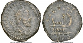 Postumus, Romano-Gallic Empire (AD 260-269). AE double-sestertius or sestertius (32mm, 20.29 gm, 6h). NGC Choice XF 4/5 - 3/5. 'Irregular mint' (Mint ...