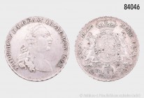 Hessen-Kassel, Friedrich II. (1760-1785), 2/3 Taler 1767 F-U, Kassel, 14,00 g, 34 mm, Schön 123, Müller 2733, Schütz 1869.4, Vs. leicht justiert, gute...