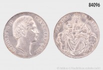 Bayern, Ludwig II. (1864-1886), Vereinstaler 1871, Patrona Bavariae, 18,47 g, 33 mm, AKS 176, J. 105, 107, kleine Kratzer, fast vorzüglich.