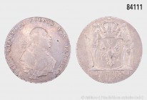 Brandenburg-Preußen, Friedrich Wilhelm II. (1786-1797), Taler 1794 A, Berlin, 22,02 g, 38 mm, J. 25, v. Schrötter 38, Davenport 2599, sehr schön, erwo...