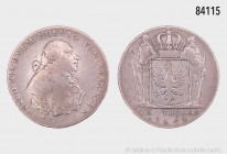 Brandenburg-Preußen, Friedrich Wilhelm II. (1786-1797), Taler 1794 B, Breslau, 21,92 g, 37 mm, J. 25, von Schrötter 45, Davenport 2599, schön/fast seh...