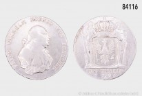 Brandenburg-Preußen, Friedrich Wilhelm II. (1786-1797), Taler 1796 A, 21,93 g, 37 mm, J. 25 Olding 3, schön/fast sehr schön.