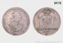 Brandenburg-Preußen (Brandenburg-Ansbach/Bayreuth), Friedrich Wilhelm II. (1786-1797), 2/3 Taler 1794 S, Schwabach, 14,47 g, 35 mm, Jaeger 208b, Oldin...