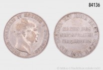 Preußen, Friedrich Wilhelm IV. (1840-1861), Ausbeutetaler 1853 A, 22,13 g, 34 mm, AKS 77, J. 81, Thun 255, sehr schön.