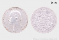 Sachsen-Coburg und Gotha, Ernst II. (1844-1893), Taler 1862 B, Auflage 40.000 Exemplare, 18,22 g, 33 mm, AKS 103, J. 296, kleine Kratzer, fast sehr sc...