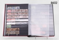 Konv. 8 Briefmarken-Alben, dabei viel USA, Deutschland, 11 x Beethoven-Block, französische Zone, etc., Fundgrube, bitte besichtigen, auf Foto nur ein ...