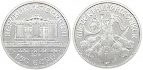 Austria - Moneta Commemorativa - Repubblica d'Austria (dal 1955) monetazione in Euro (dal 2002) 1,50 Euro (1 Oncia) 2014 commemorativa del 25°annversa...