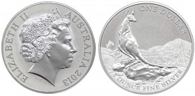 Australia - Elisabetta II (dal 1952) 1 Dollaro (1 Oncia) 2013 serie Canguro - KM 2030 - Ag - Proof - gr. 31,1

FS

 Worldwide shipping