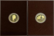 Canada - Elisabetta II (dal 1952) 100 Dollari 1990 - KM 171 - Au .583 - Proof - in cofanetto rivestito in pelle originale - gr. 13,34

FS

 Worldw...