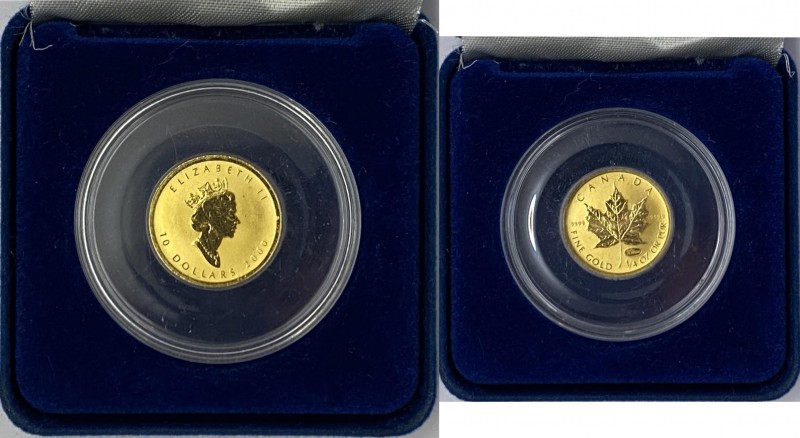 Canada - Elisabetta II (dal 1952) 10 Dollari (1/4 di Oncia) 2000 - KM 189 - Au -...