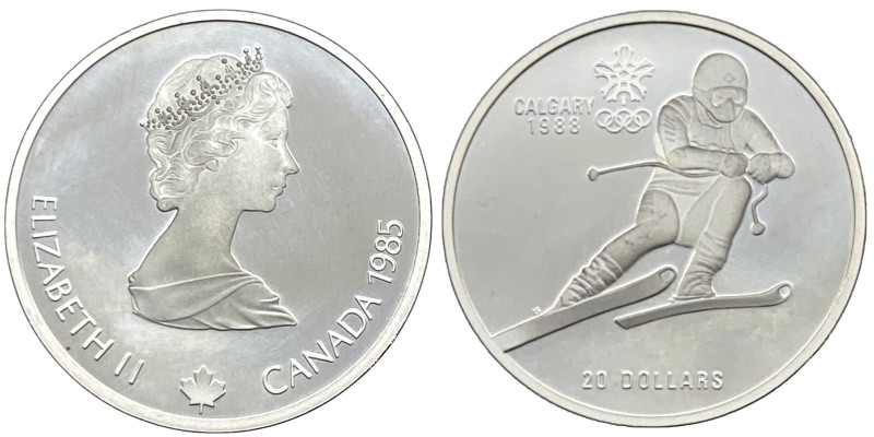 Canada - Moneta Commemorativa - Elisabetta II (dal 1952) 20 Dollari 1985 commemo...