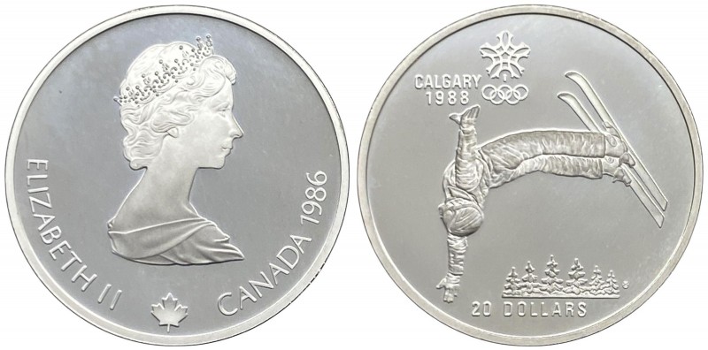 Canada - Moneta Commemorativa - Elisabetta II (dal 1952) 20 Dollari 1986 commemo...